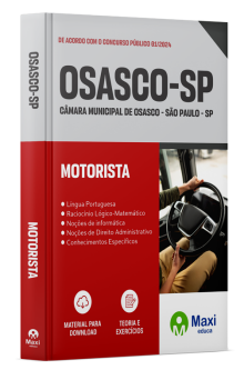 Apostila Câmara de Osasco - SP - 2024