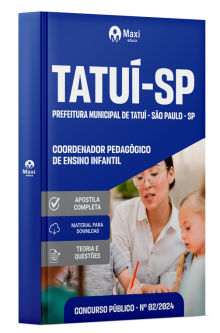 Apostila Prefeitura de Tatuí-SP  2024