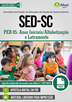 PEB 05: Anos Iniciais/Alfabetização e Letramento (MAG) Códigos das Disciplinas 1, 948, 2907, 3449 e 3688