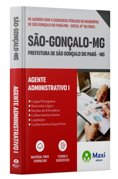 Apostila Prefeitura de São Gonçalo do Pará - MG - 2024