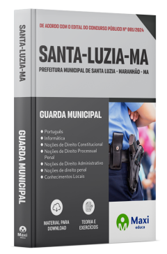 Apostila Prefeitura de Santa Luzia - MA - 2024