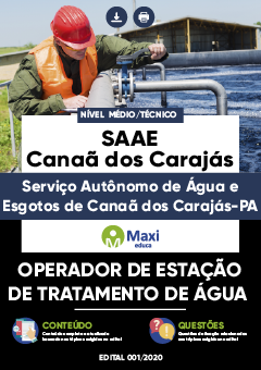 Apostila Serviço Autônomo de Água e Esgotos de Canaã dos Carajás-PA - SAAE de Canaã dos Carajás