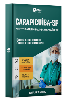 Apostila Prefeitura de Carapicuíba - SP 2025