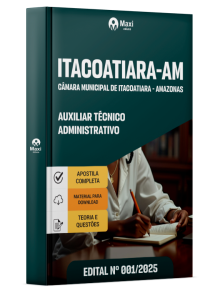 Apostila Câmara de Itacoatiara  - AM - 2025