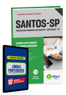 Apostila Prefeitura de Santos - SP - 2023