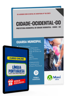 Apostila Prefeitura de Cidade Ocidental - GO - 2023