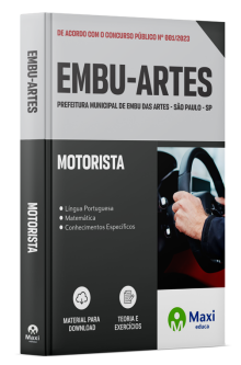 Apostila Prefeitura de Embu das Artes - SP - 2023