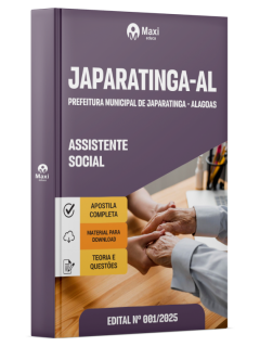 Apostila Prefeitura de Japaratinga- AL - 2025