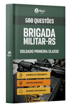 Caderno Brigada Militar RS 2025