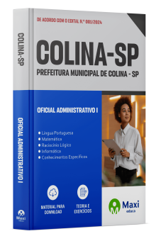Apostila Prefeitura de Colina - SP - 2024
