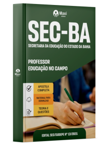 Apostila SEC-BA - Secretaria da Educação do Estado da Bahia -2025