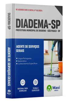 Apostila Prefeitura de Diadema  - SP - 2024