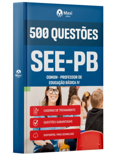 Caderno 500 questões gabaritadas -SEE-PB 2025