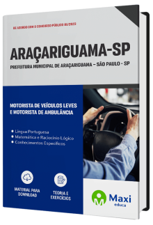 Apostila Prefeitura de Araçariguama - SP - 2023