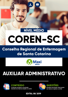 Apostila Digital em PDF do COREN-SC - Conselho Regional de Enfermagem de Santa Catarina