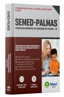 Apostila SEMED Palmas – TO - 2024