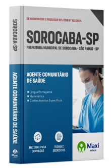 Apostila Prefeitura de Sorocaba - SP - 2024