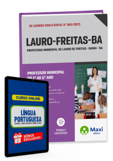 Apostila Prefeitura de Lauro de Freitas  - BA - 2023