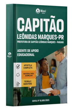Apostila Prefeitura de Capitão Leônidas Marques - PR - 2025