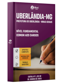 Apostila Prefeitura de Uberlândia - MG -2025