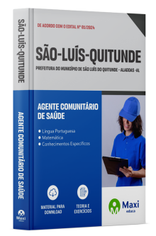 Apostila Prefeitura de São Luís do Quitunde-AL 2024
