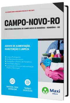 Apostila Prefeitura de Campo Novo de Rondônia – RO - 2023