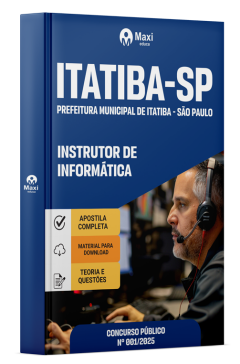 Apostila Prefeitura de Itatiba - SP 2025