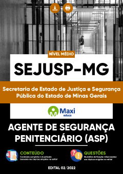 Apostila SEJUSP-MG 2022