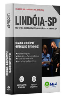 Apostila Prefeitura da Estância de Águas de Lindóia  - SP - 2023