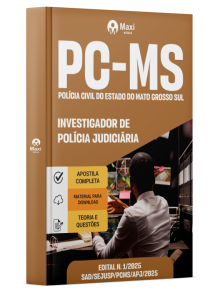 Apostila PC-MS - Polícia Civil do Estado do Mato Grosso Sul - 2025