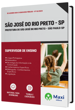 Apostila Prefeitura de São José do Rio Preto - SP - 2023