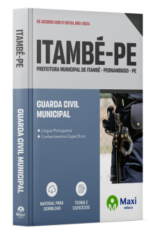 Apostila Prefeitura de Itambé - PE - 2024