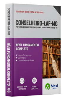 Apostila Prefeitura de Conselheiro Lafaiete-MG 2024