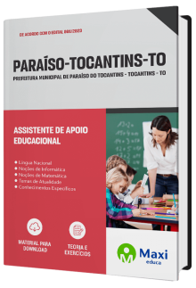 Apostila Prefeitura de Paraíso - TO - 2023