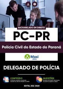 Apostila Polícia Civil do Estado do Paraná - PC-PR