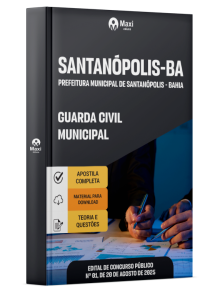 Apostila Prefeitura De Santanópolis - BA - 2025