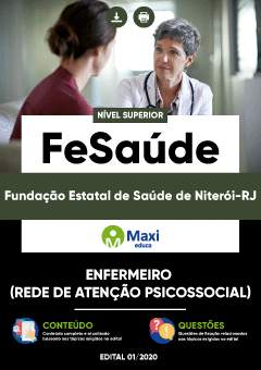 Apostila Fundação Estatal de Saúde de Niterói-RJ - FeSaúde