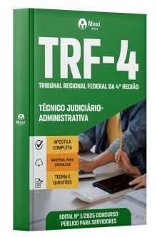 Apostila TRF- 4 -Tribunal Regional Federal da 4ª Região -2025