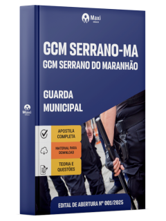 Apostila GCM Serrano do Maranhão - MA - 2025