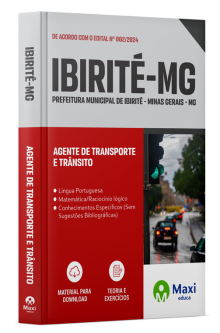 Apostila Prefeitura de Ibirité - MG - 2024