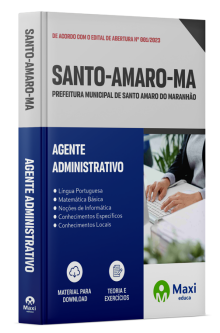Apostila Prefeitura de Santo Amaro do Maranhão - MA - 2024