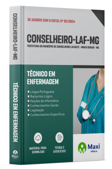 Apostila Prefeitura de Conselheiro Lafaiete-MG 2024