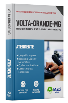 Apostila Prefeitura de Volta Grande-MG 2024