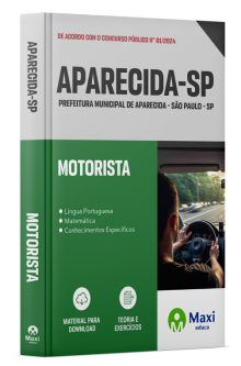 Apostila Prefeitura de Aparecida - SP - 2024