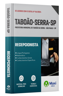 Apostila Prefeitura de Taboão da Serra - SP - 2024