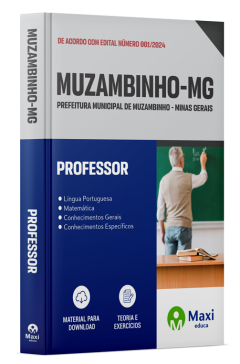 Apostila Prefeitura de Muzambinho - MG - 2024