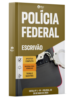 Apostila Polícia Federal - PF - 2025