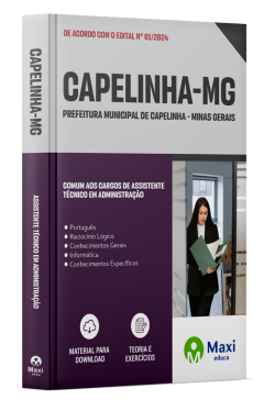 Apostila Prefeitura de Capelinha-MG 2024