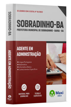 Apostila Prefeitura de Sobradinho - BA - 2023