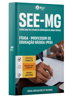Apostila SEE-MG - Secretaria de Estado de Educação de Minas Gerais - 2025